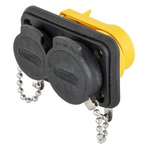 Powercon compatible I Connectors and Panel Mounts